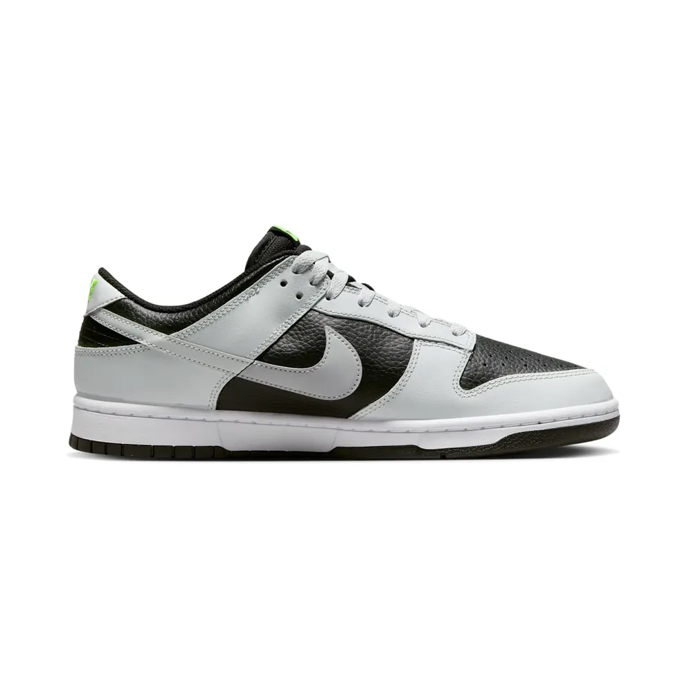 Nike Dunk Low “Grey Panda Volt” (FD9756-001)