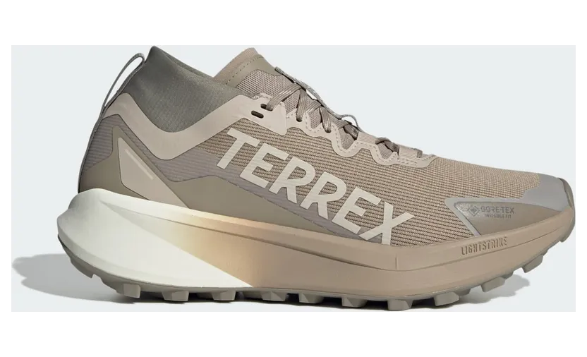adidas Terrex Agravic Gore-Tex Trail Blanch Cargo Alumina Putty Beige (JR1507)