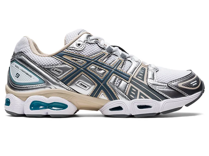 Asics Gel-nimbus 9 White/Steel Grey (1201A424.102)