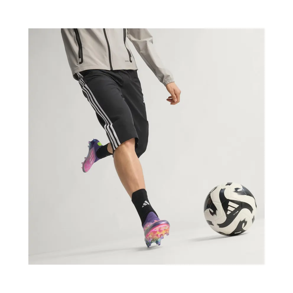 adidas F50 Elite Lamine Yamal Laceless Firm Ground Boots “Purple / Cloud White / Lucid Lemon” (JS0560)