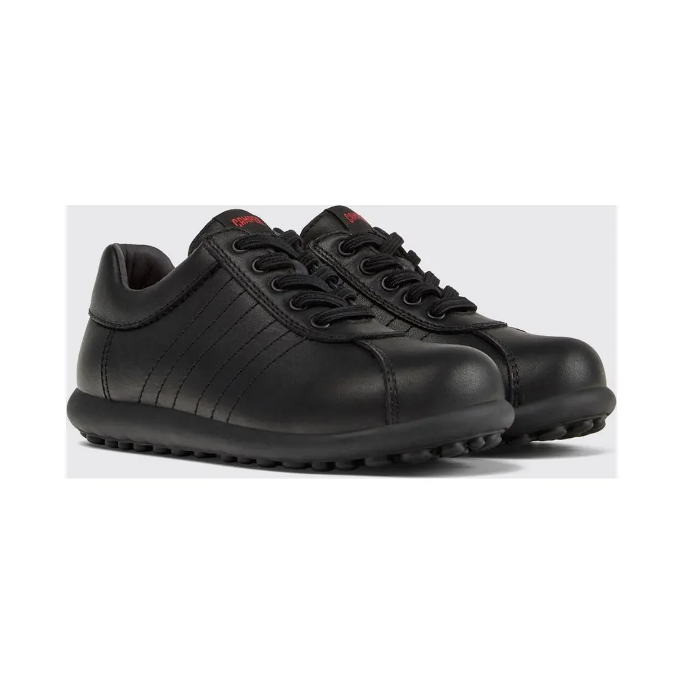 Camper Kid’s Pelotas Smooth Calfskin Lace-Up Black (K800709-003PELOTAS0)