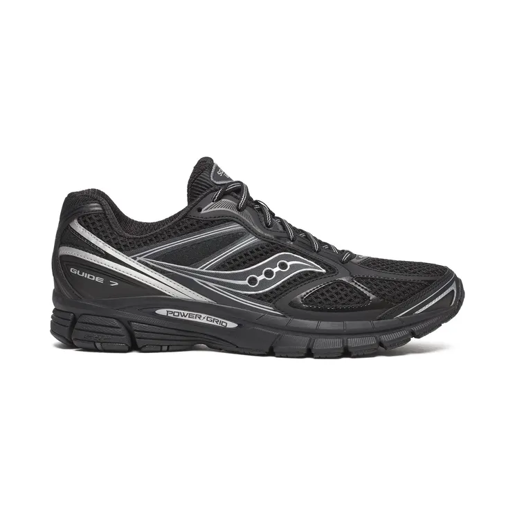 SAUCONY ProGrid Guide 7 “Black / Silver” (S70936-16)