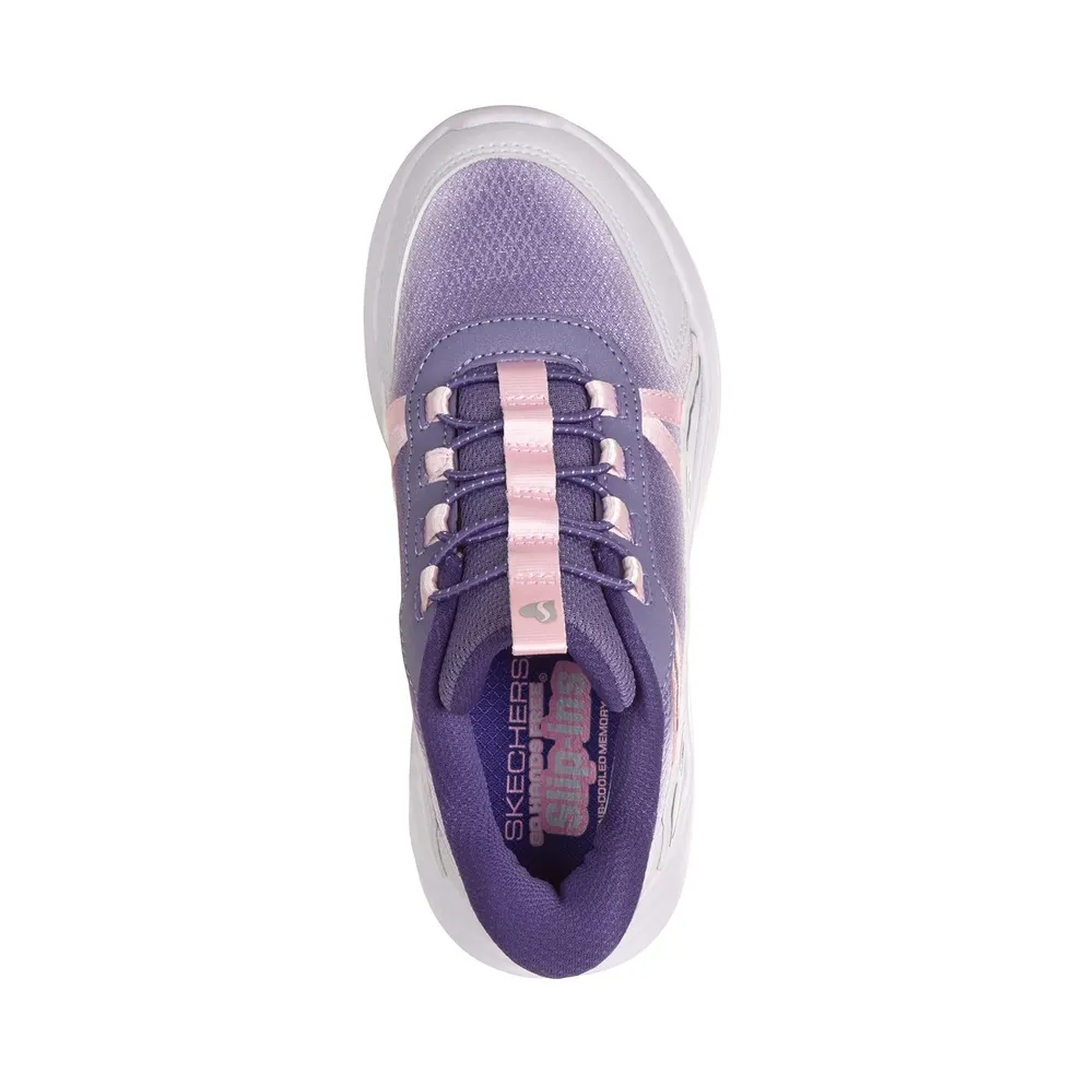 Skechers Slip-ins: Wave 92 – Sparkle Sprint Sneaker Lavendel