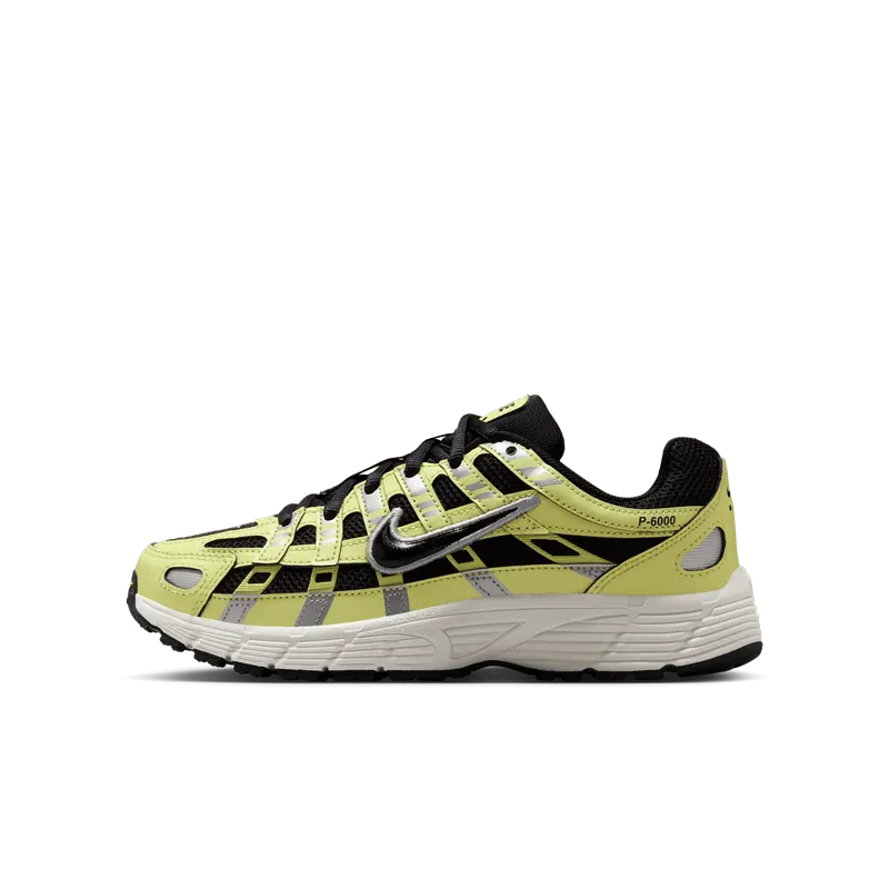 Nike P-6000 Light Lemon Twist Metallic Silver Sail Black (HV5064-702)