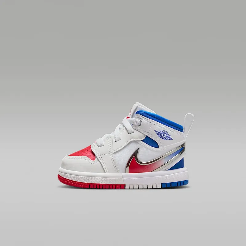 Jordan 1 Mid RM EasyOn White Racer Blue Siren Red (FQ1283-100)