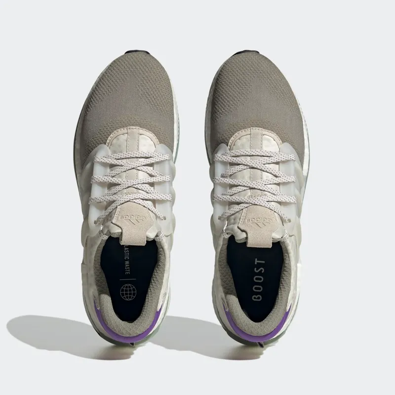 Adidas X_PLRBOOST Silver Pebble / Aluminium / Purple Rush (HP3129)