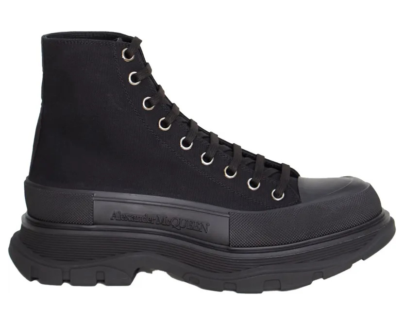 Alexander McQueen Tread Slick Boot Black (604254W4L321000)