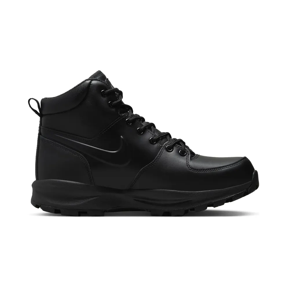 Nike Manoa Leather Black Black/Black-Black (454350-003)