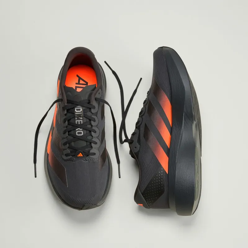 Adidas Adizero EVO SL Carbon / Core Black / Lucid Orange (KJ1995)