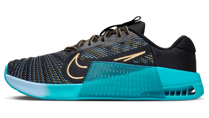 Nike Metcon 9 AMP Black Dusty Cactus Psychic Blue (HF1395-001)