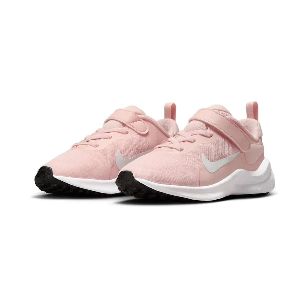 Nike Revolution 7 Echo Pink White Black Summit White (FB7690-602)