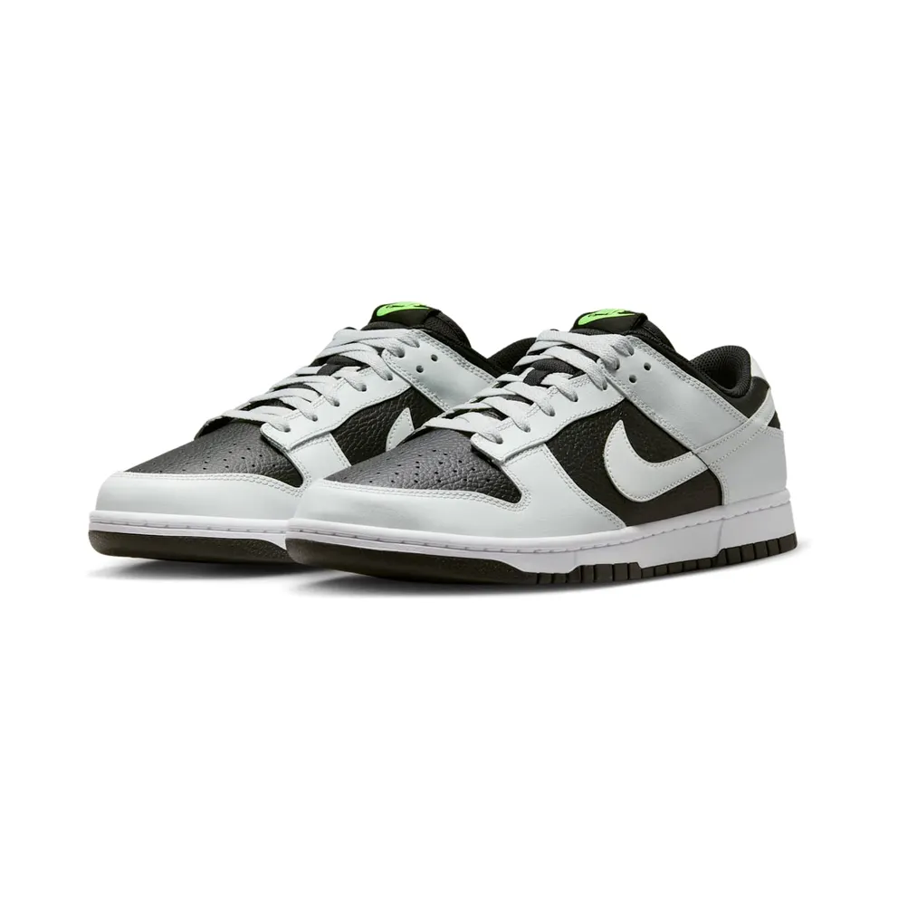 Nike Dunk Low “Grey Panda Volt” (FD9756-001)
