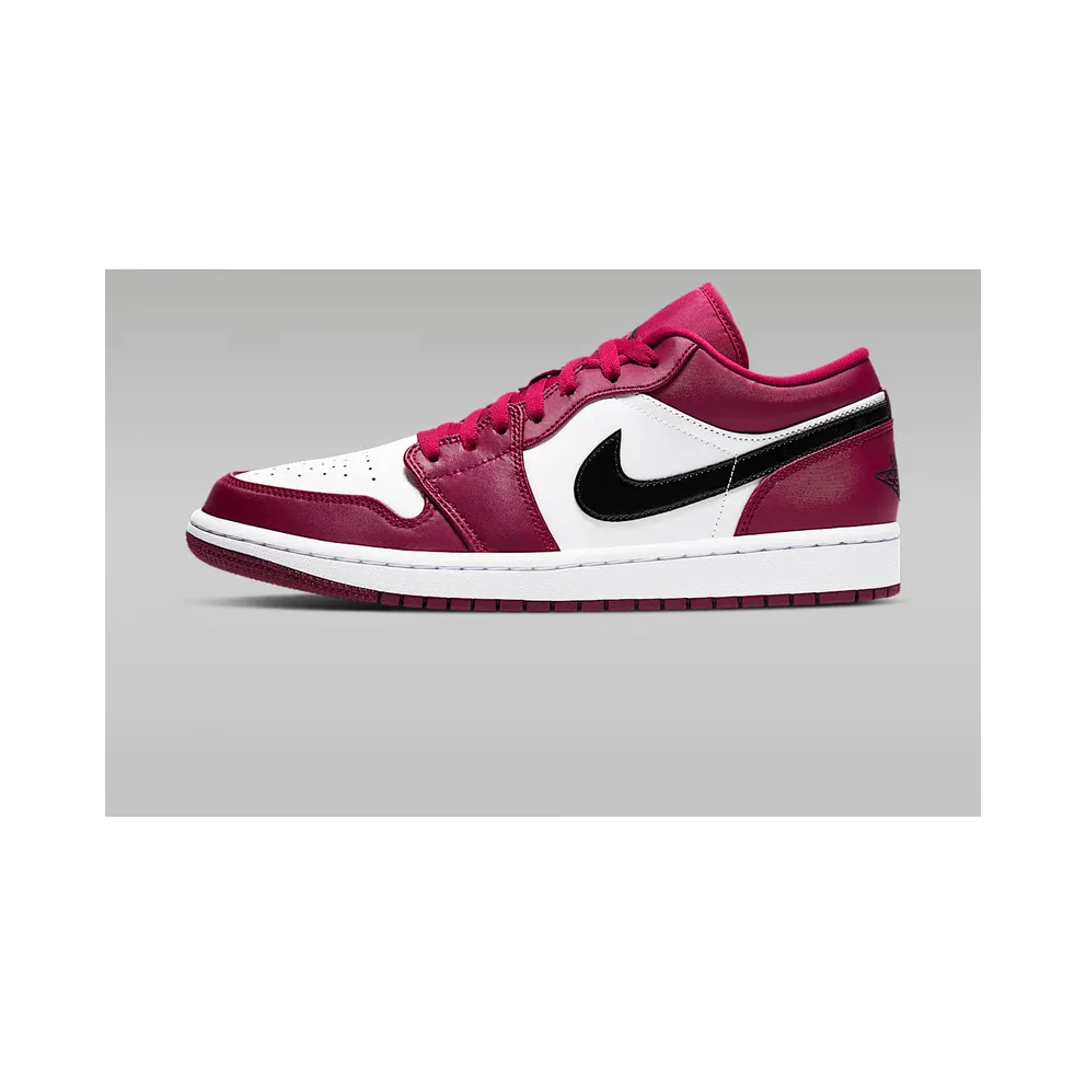 Jordan 1 Low Noble Red Noble Red/Black-White-Noble Red (553558-604)