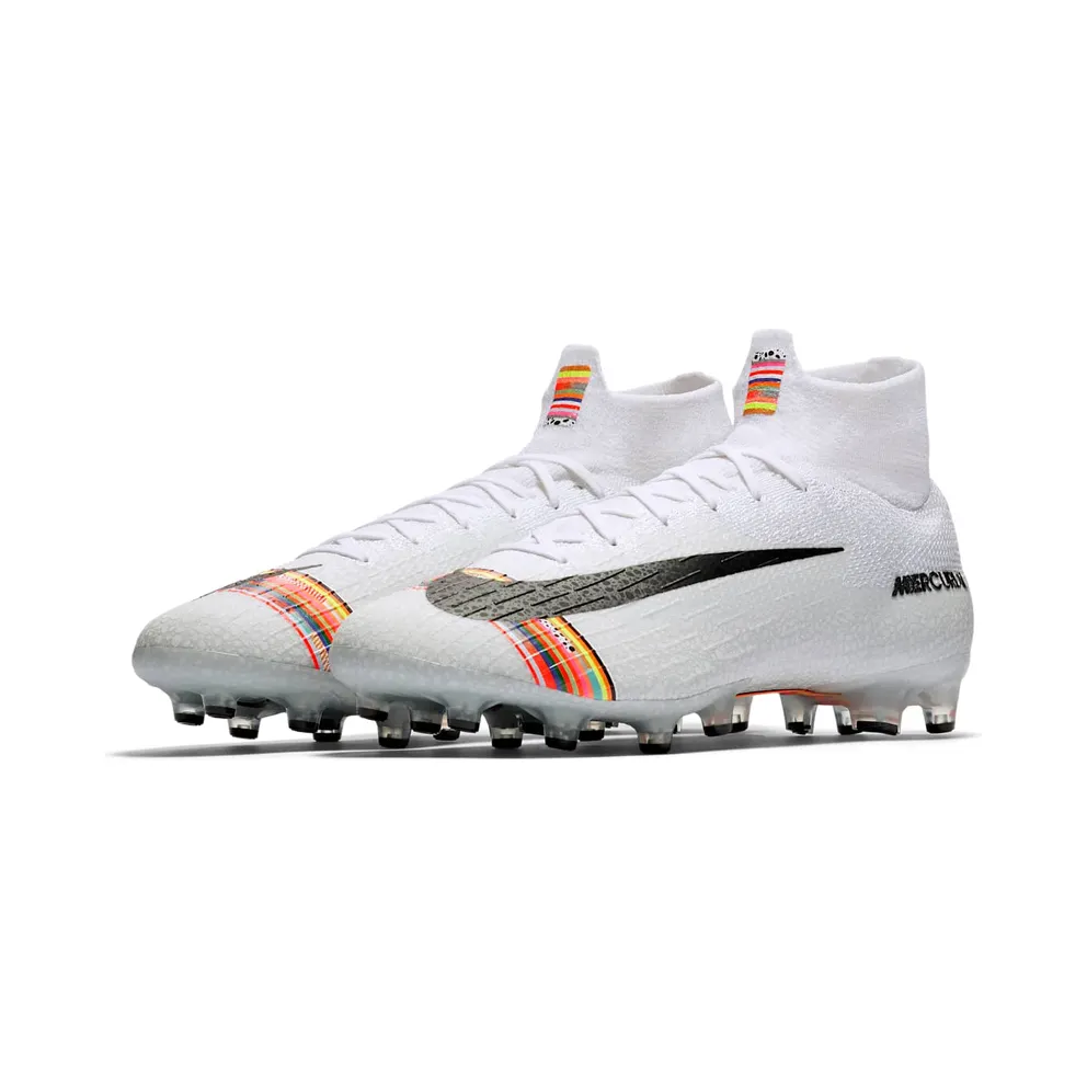 Nike Mercurial Superfly 6 Elite AG Pro White Black White/Black-Pure Platinum (AJ3546-109)