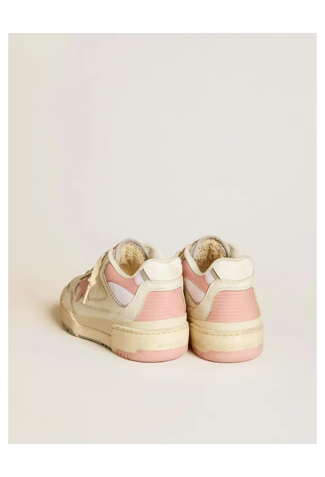 Golden Goose Men’S Forty2 With Pink Star And White Leather Heel Tab (GMF00630.F005711.10310) (5)