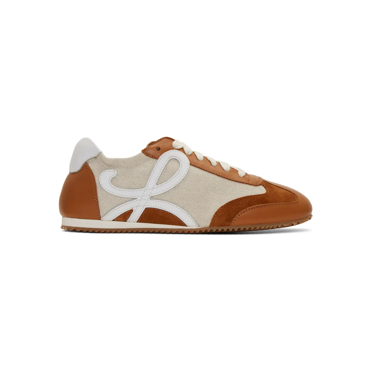 Loewe Beige Ballet Runner Sneakers (453.10.124)