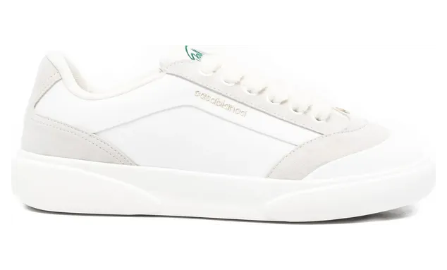 Casablanca Panelled “White/Neutrals” (SP26-SNK-025 10 WHITE)