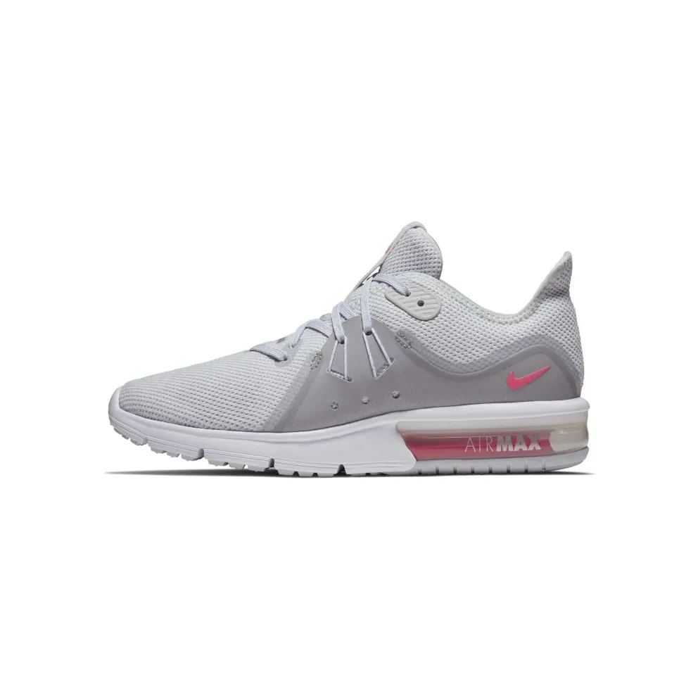 Nike Air Max Sequent 3 Pure Platinum Racer Pink (W) Pure Platinum/Racer Pink (908993-012)