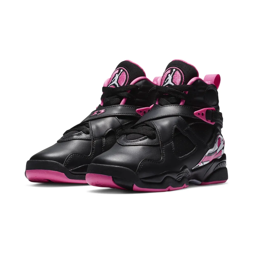 Jordan 8 Retro Pinksicle (GS) Black/White-Pinksicle (580528-006)