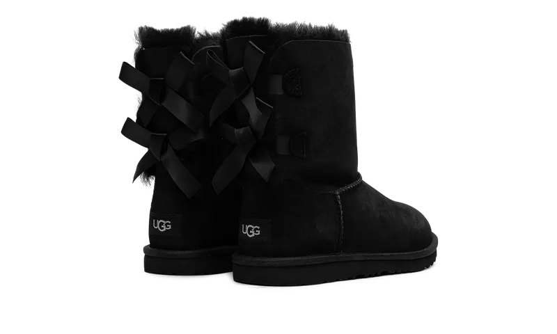 Ugg Bailey Bow 2 Boot GS “Black” (1017394K-BLK)