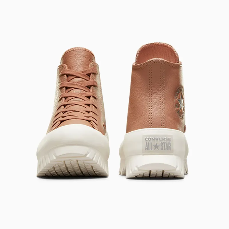 Converse Chuck Taylor All Star Lugged 2.0 Leather Clay Pot/egret/Silver