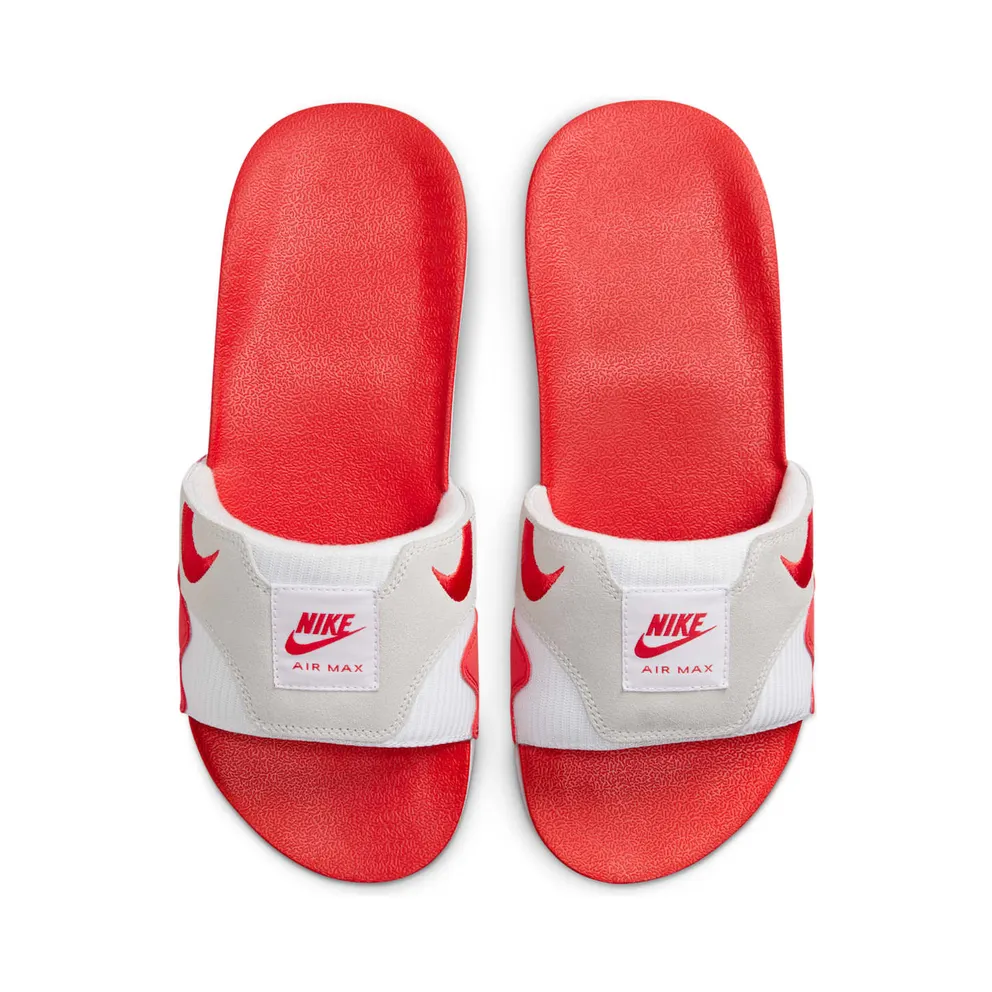 Nike Air Max 1 Slide White University Red (DH0295-103)