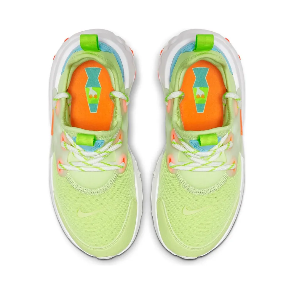 Nike React Presto Barely Volt (PS) Barely Volt/Hyper Crimson-Blue Gaze-Volt-White (BQ4003-700)