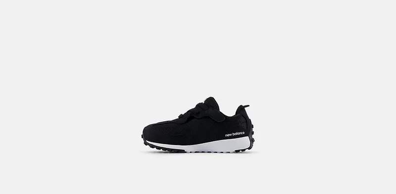 NEW BALANCE 327 NEW-B HOOK & LOOP “BLACK / WHITE” (NW327CBW)