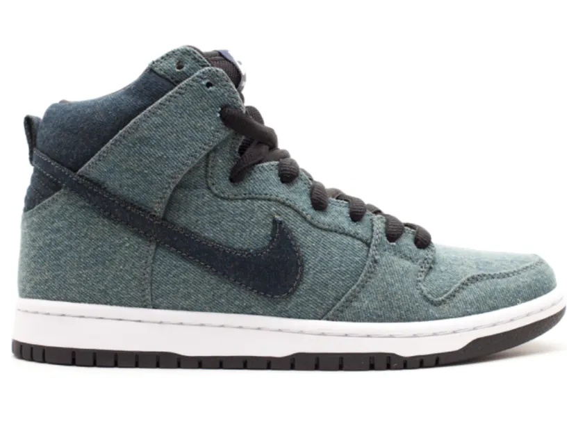 Nike Dunk High Premium SB ‘Denim’ Midnight Navy/Obsidian (313171-401)