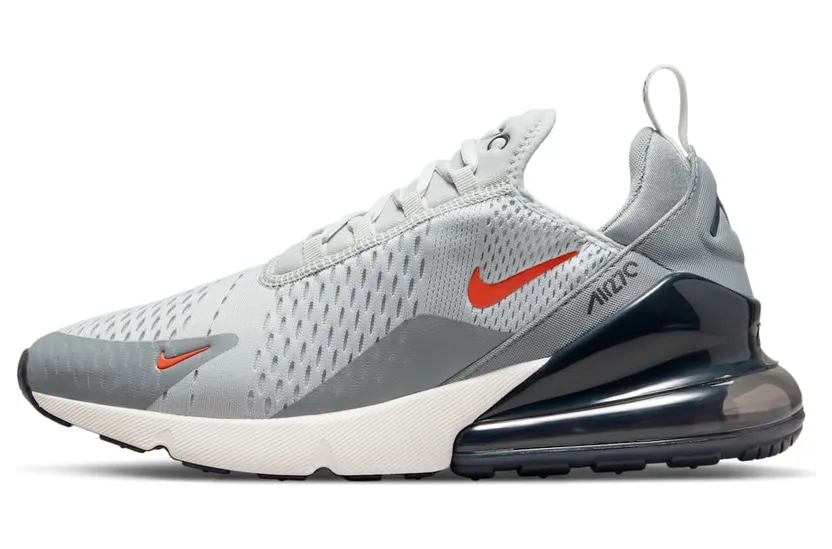 Nike Air Max 270 Grey Fog – “Grey / White / Red” (DR8616-001)