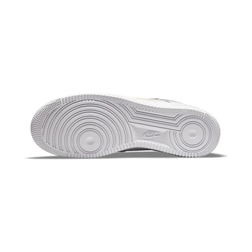 Nike Air Force 1 Low Multi Swoosh White Team Orange (2021) (DM9096-100)