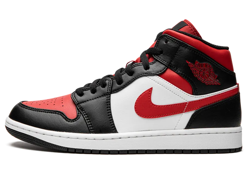 Air Jordan 1 Mid Zwart (BQ6472-079)