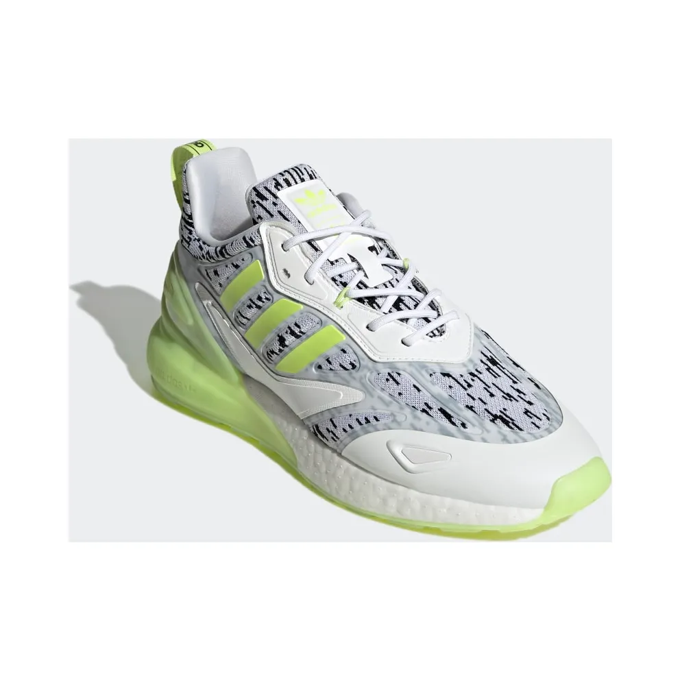 Adidas ZX 2K BOOST 2.0 Cloud White / Pulse Lime / Pulse Lime (GW0624)