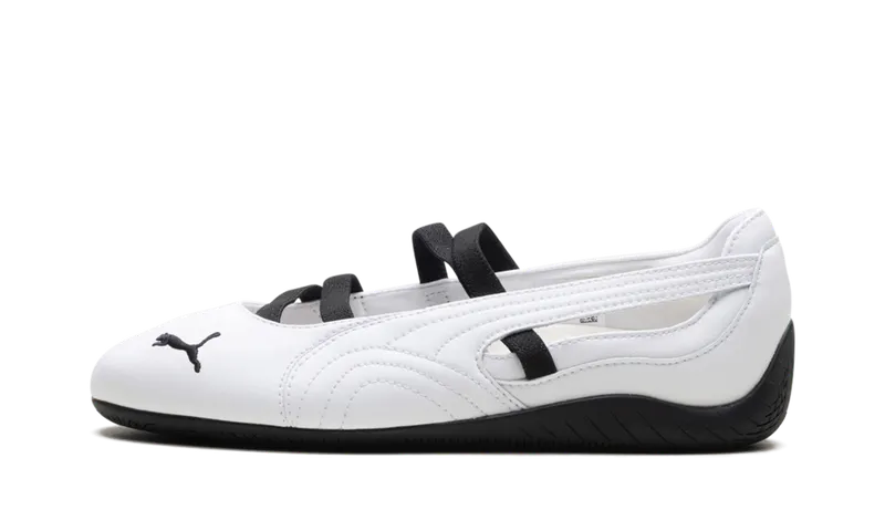 Puma Speedcat Ballet Leather “White Black” (403587-01)