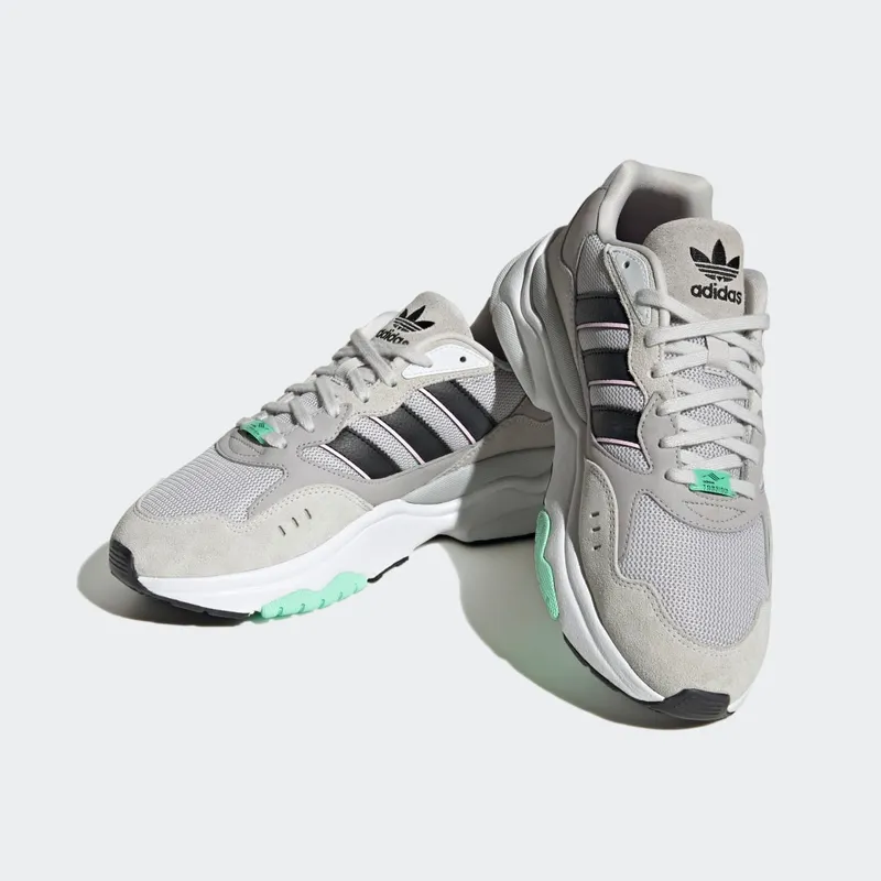 Adidas Retropy F90 Light Solid Grey / Core Black / True Pink (FZ6602)