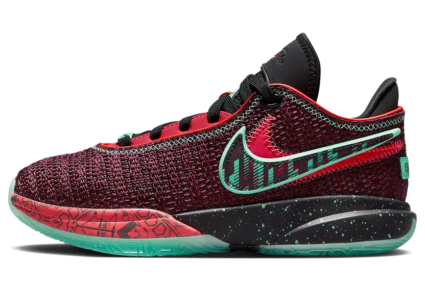 Nike LeBron 20 GS “Night Maroon” (FB8974-600)