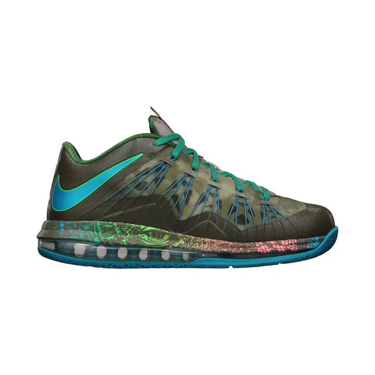Nike LeBron 10 Low Swamp Thing (579765-301)