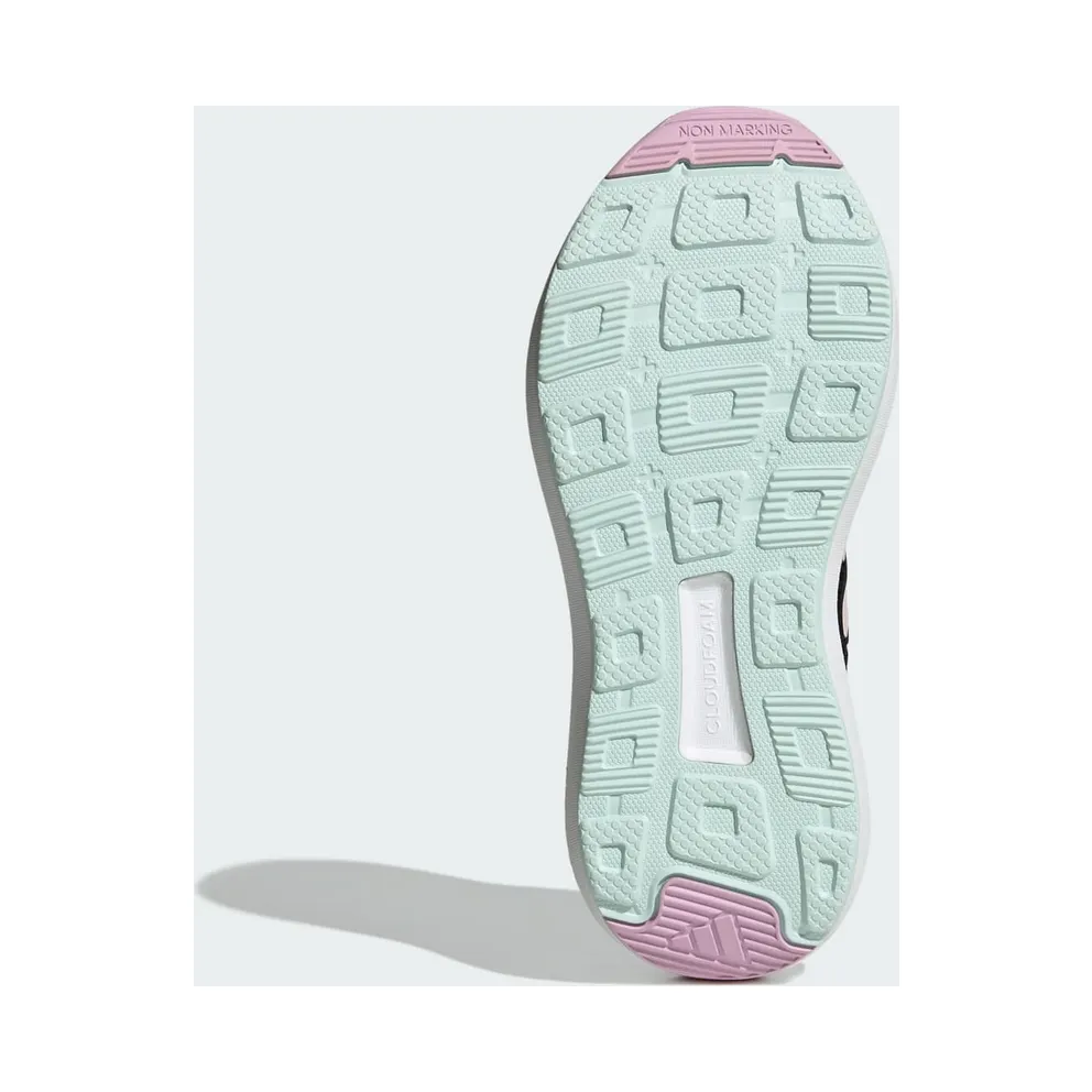 Adidas Fortarun 3.0 Kids Core Black / Clear Pink / Bliss Lilac (JI2180)