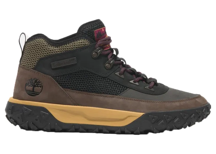 Timberland groentestride Moti6 Mid Lace Up Black (0A6CW1EJC1)