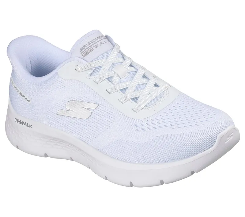 Skechers Slip-ins: GO WALK Flex – Azriel Sneaker White/Silver