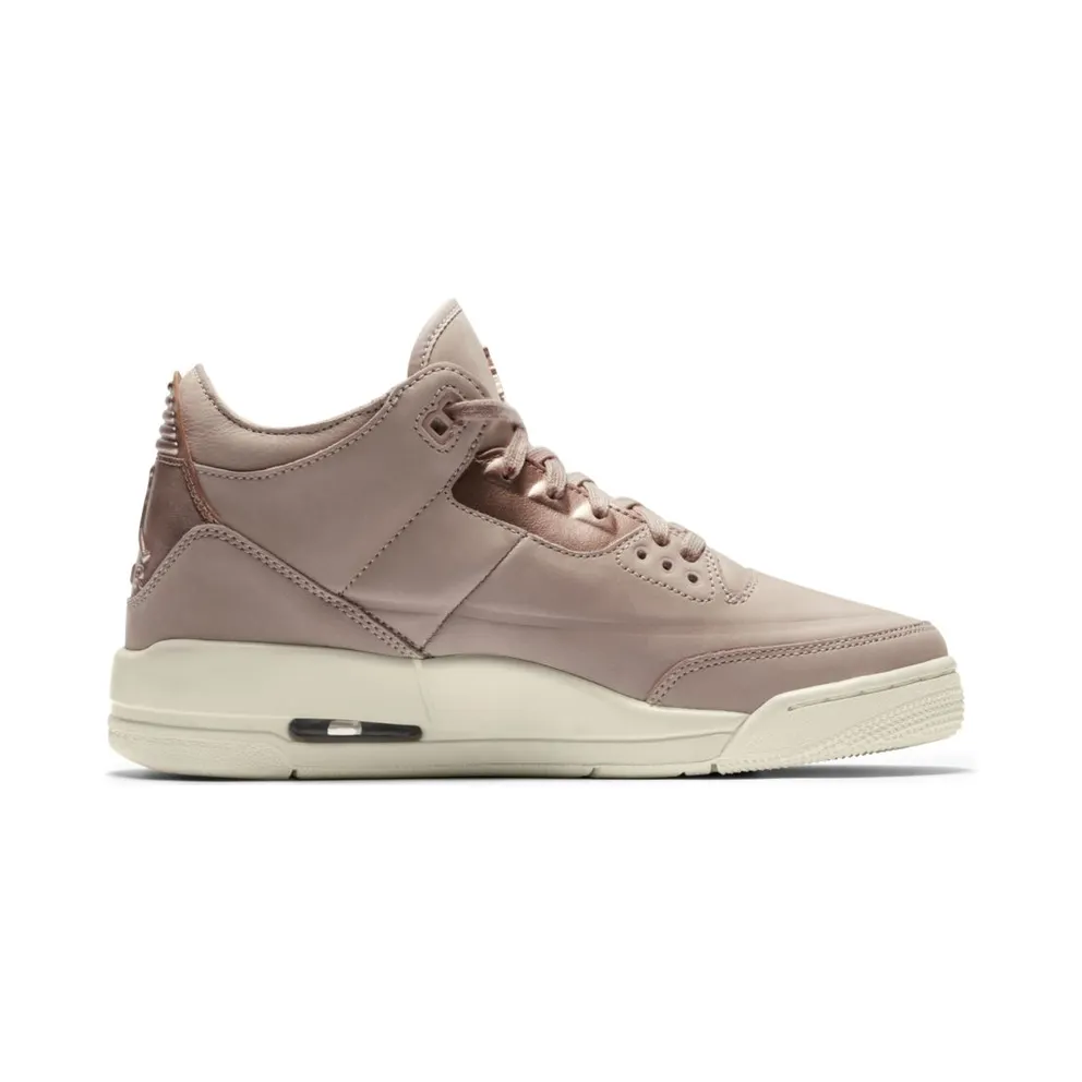 Jordan 3 Retro Particle Beige (W) Particle Beige/Metallic Red Bronze-Sail (AH7859-205)
