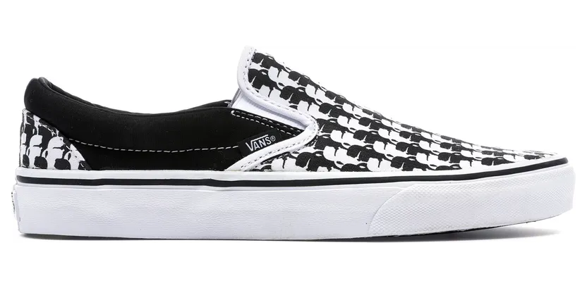 Vans Classic Slip-On Karl Lagerfeld Black White