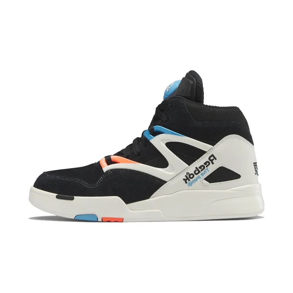 Reebok Pump Omni Zone II Shoes Core Black / Chalk / Orange Flare (HR0504)