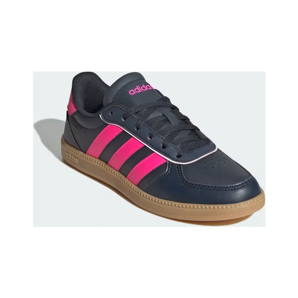 adidas Breaknet Sleek Shoes Kids “Aurora Ink / Lucid Pink / Gum” (JQ3053)