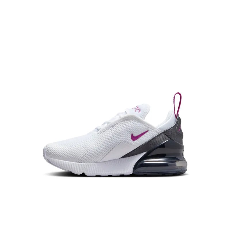 Nike Air Max 270 White Anthracite Hot Fuchsia (AO2372-120)