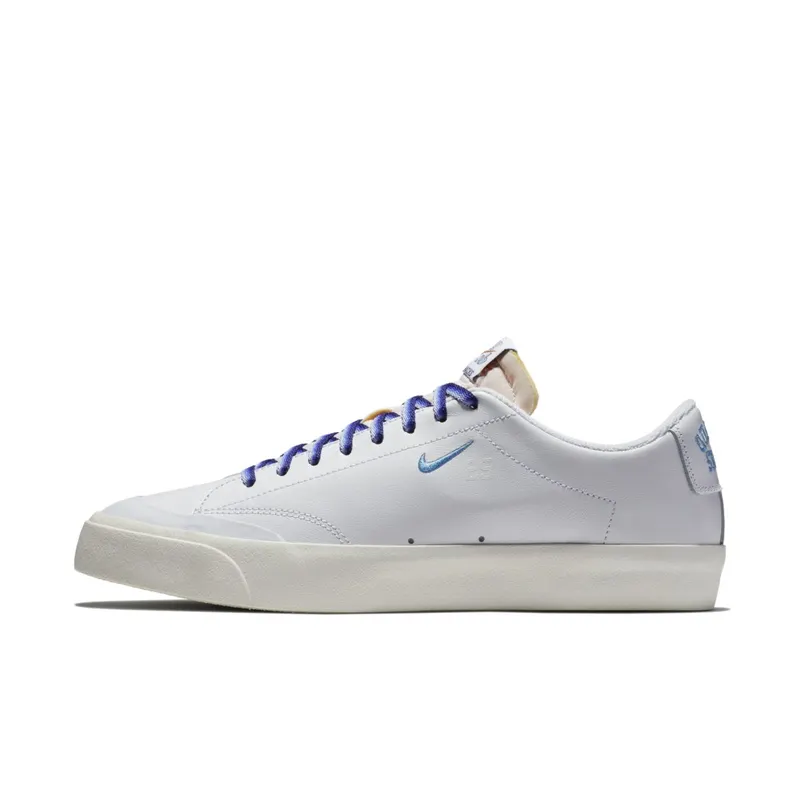 Nike SB Blazer Low XT Quartersnacks White White/University Blue-Sail (AQ3499-141)