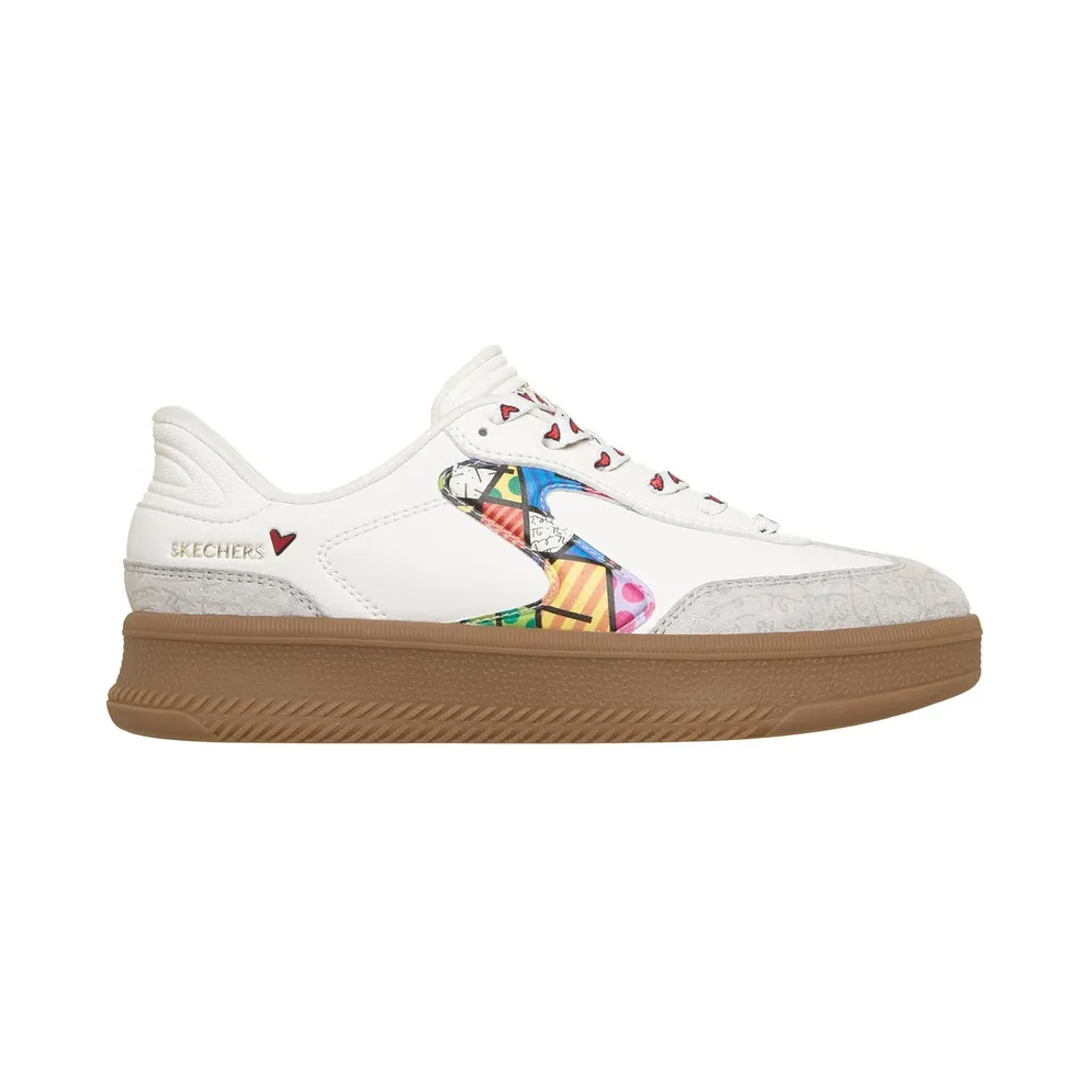 Skechers Slip-ins Britto: Hotshot HI – Britto Landscape Sneaker Weiß