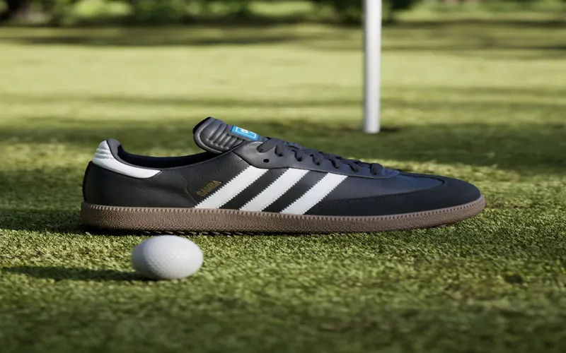 adidas Samba Spikeless Golf Core Black Cloud White Gum (JH6150)