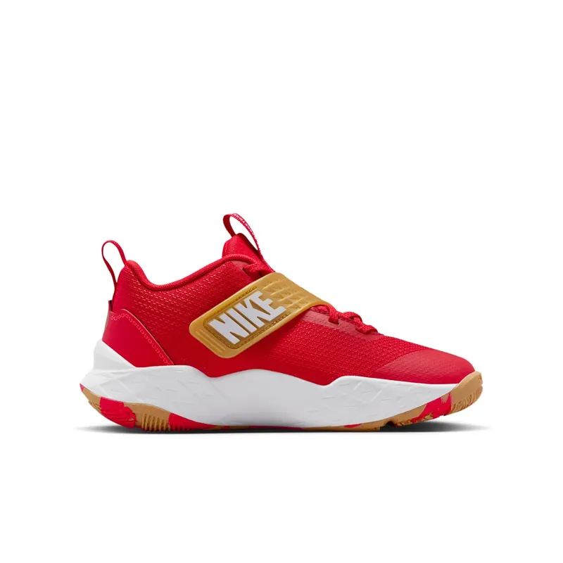 Nike Team Hustle D 12 University Red Gold White (HF6279-603)
