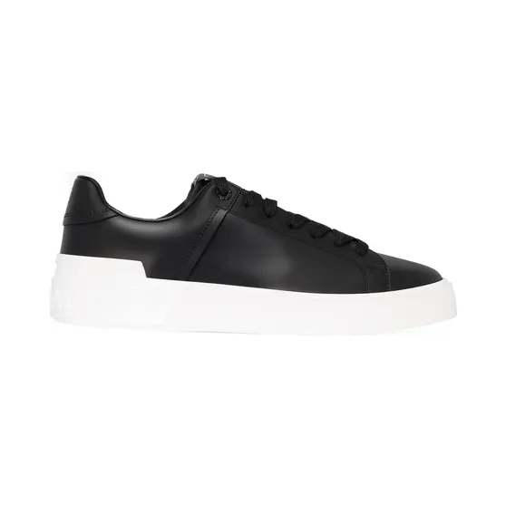 Balmain B-Court low-top “Black” (CN1VI690LVTR)